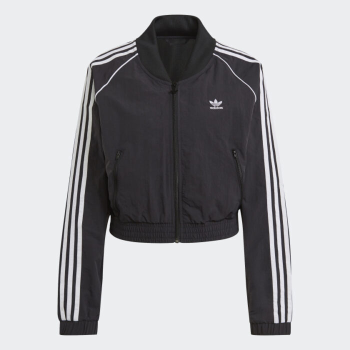 Adidas giacca tecnica da donna colore nero