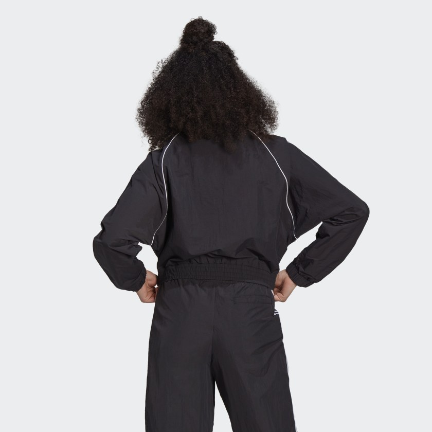 Adidas giacca tecnica da donna colore nero