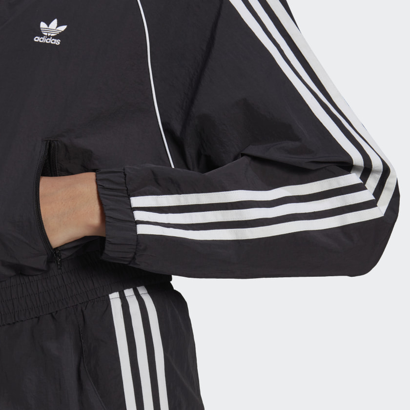 Adidas giacca tecnica da donna colore nero