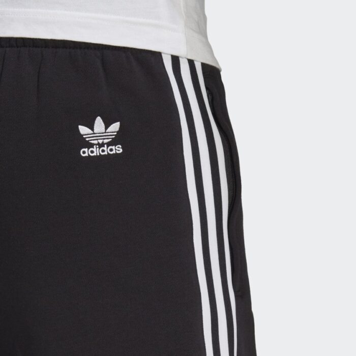 Adidas pantaloncini da uomo, colore nero e bianco