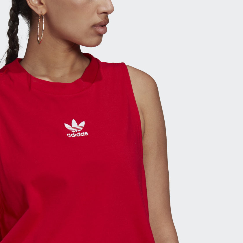 Canotta adidas rossa outlet