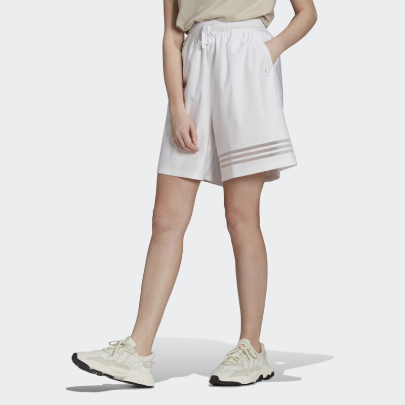 Adidas short da donna colore bianco