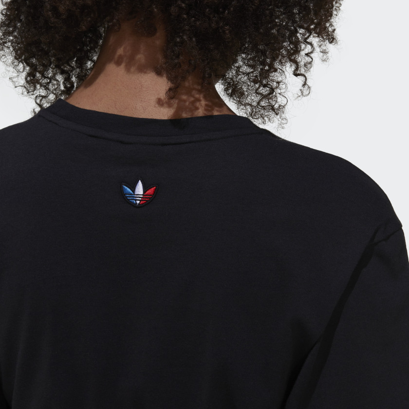 Adidas Adicolor Primeblue Crop Top - Black - immagine 4