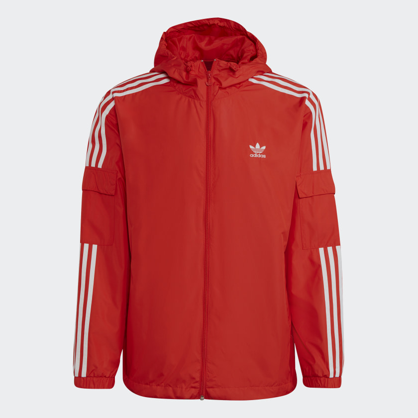 Adidas Giacca A Vento - Red - immagine 5