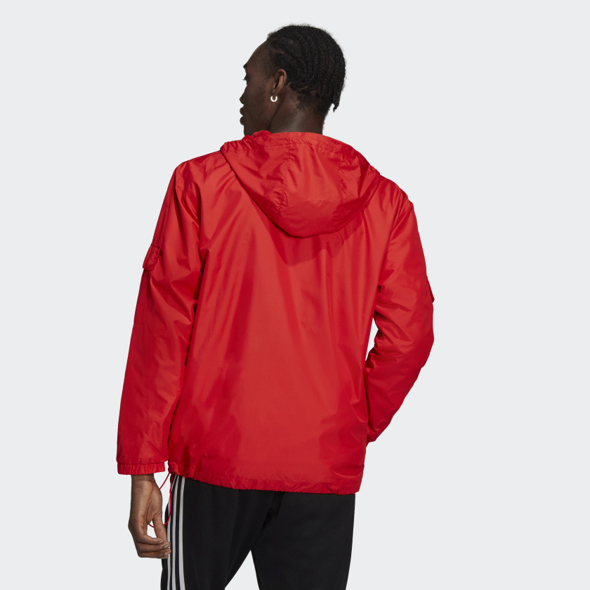 Adidas Giacca A Vento - Red - immagine 2