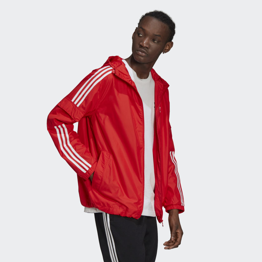 Adidas Giacca A Vento - Red - immagine 3