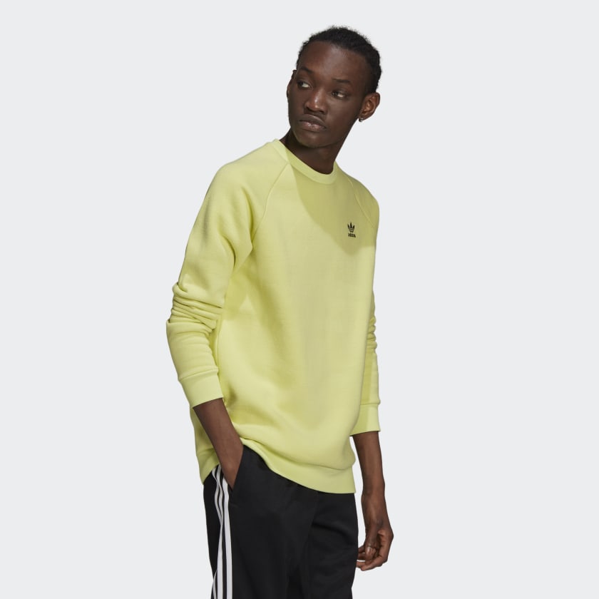 Adidas Felpa Adicolor Essentials Trefoil - Pulse Yellow
