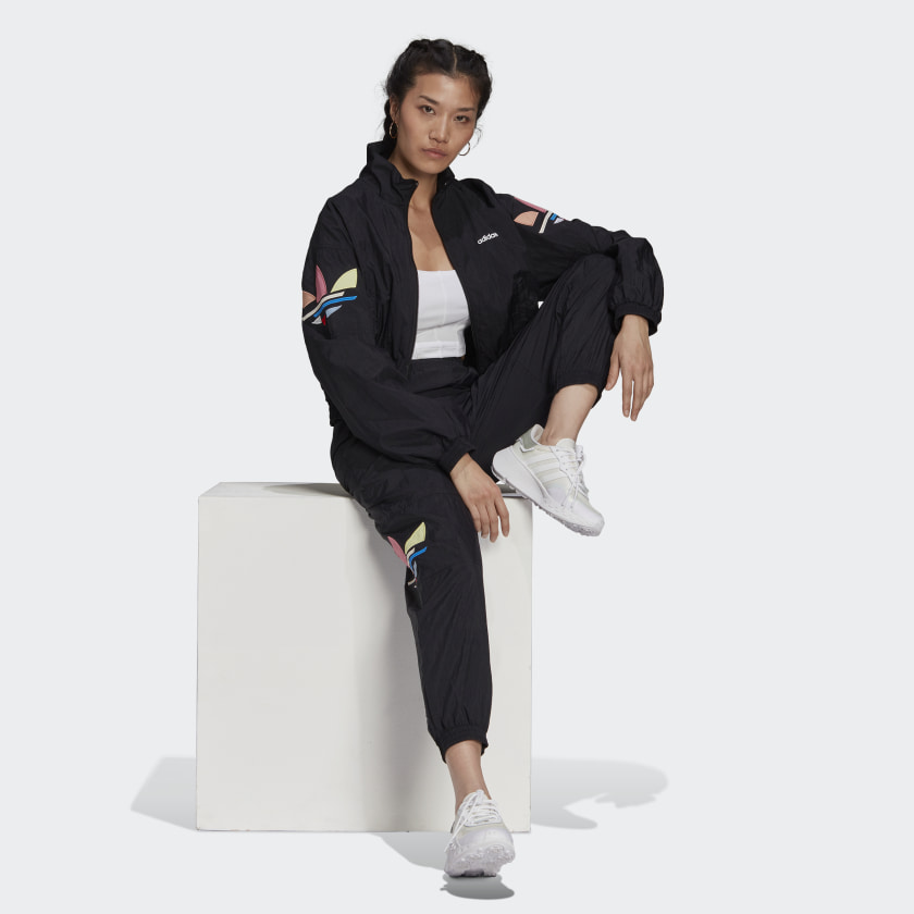 Adidas Track Top Adicolor Shattered - Black - immagine 3