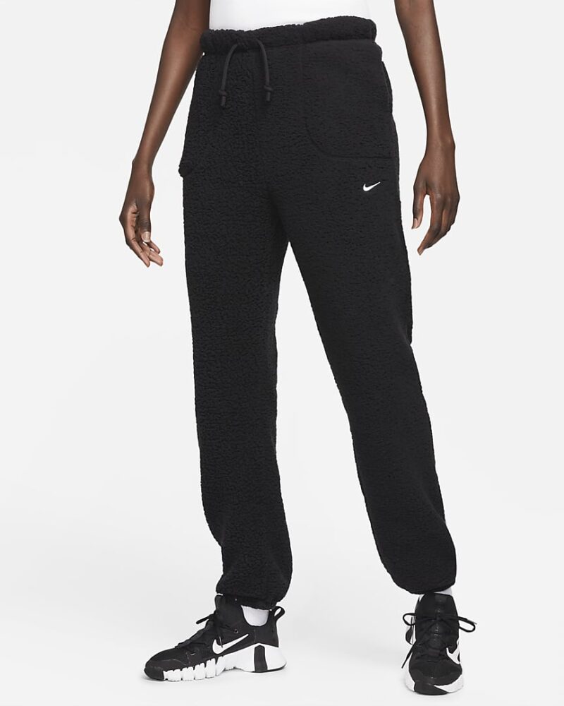 Nike Pantaloni Therma-Fit, colore nero