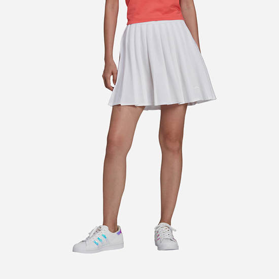 gonna tennis adidas donna bianca