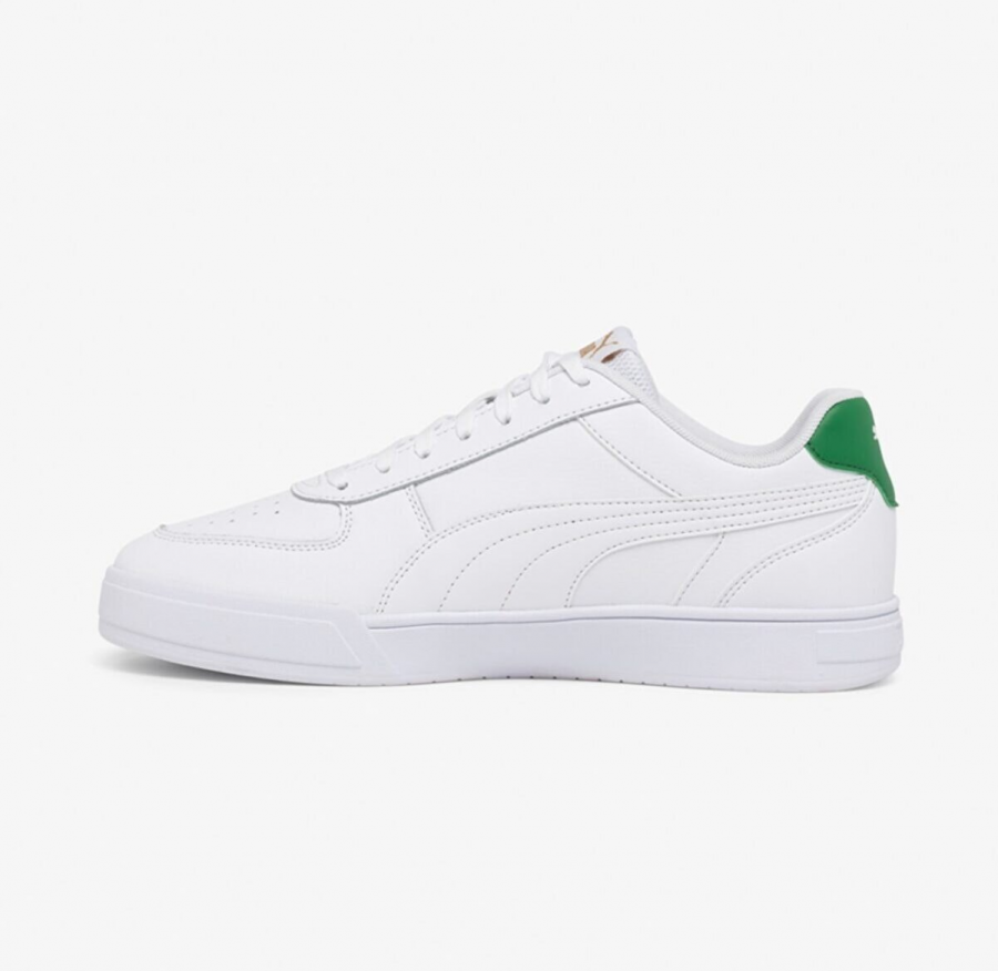 puma sneaker bianca verde