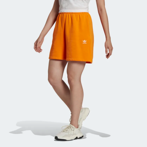 Adidas Pantaloncini da donna, colore arancione