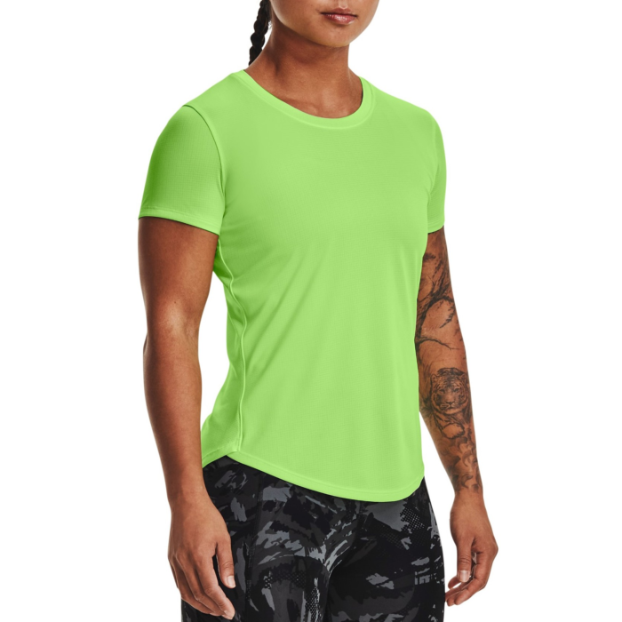 t-shirt sportiva donna verde under armour