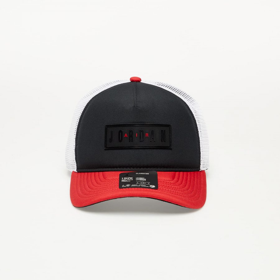 cappellino jordan jumpman trucker nero/rosso
