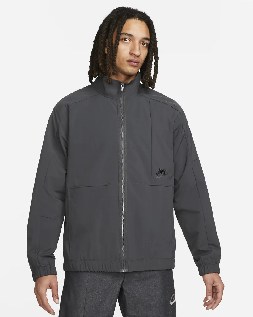 giacca tecnica sportiva in tessuto nike da uomo
