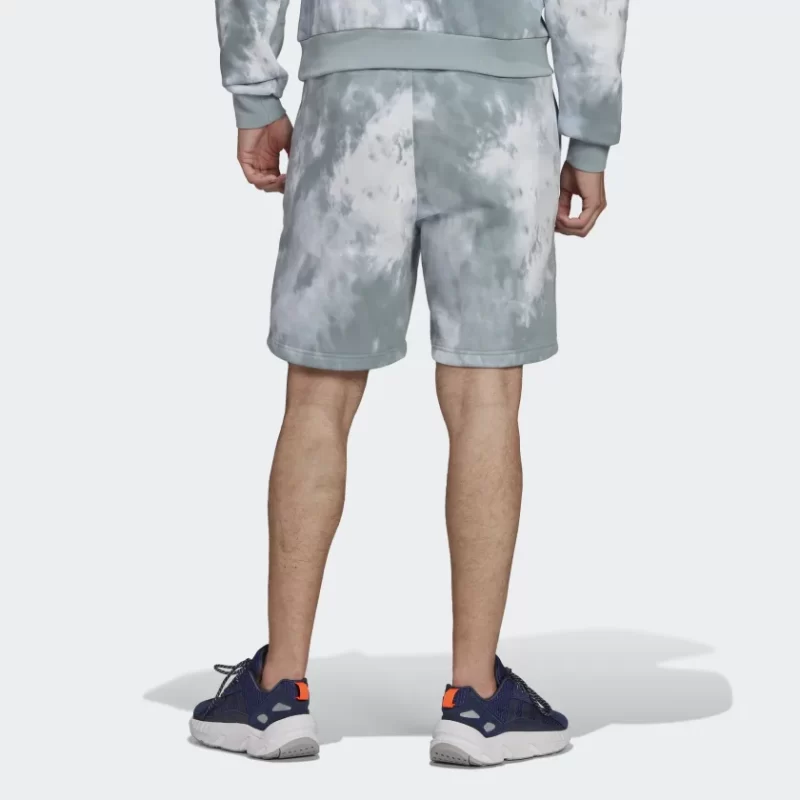 Adidas pantaloncino con elastico  colore grigio sfumato