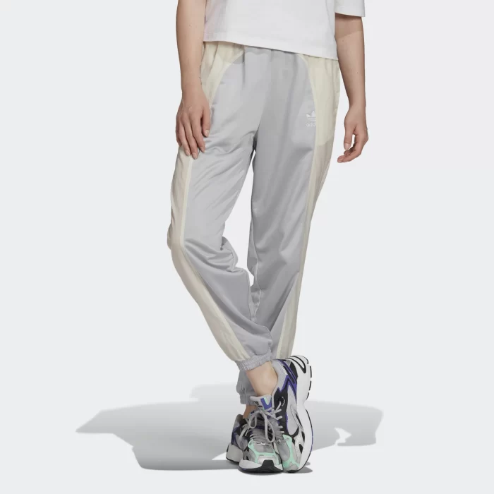   pantalone donna Adidas  grigio celeste