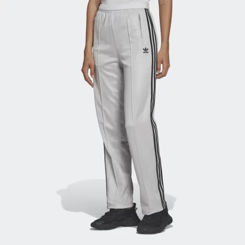 Adidas Pantaloni Lucidi, colore argento