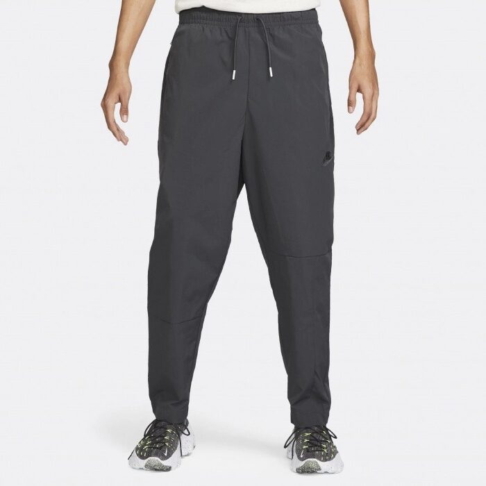 pantaloni nike uomo lunghi tessuto nero