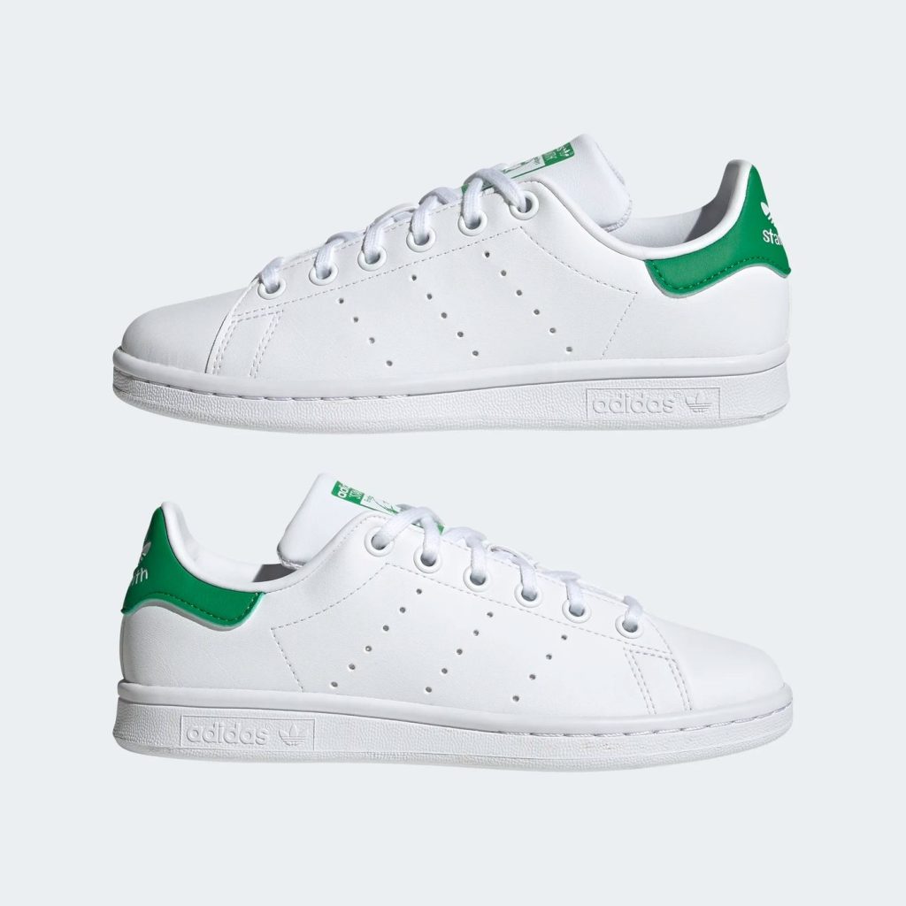 stan smith ragazzi bianco verde