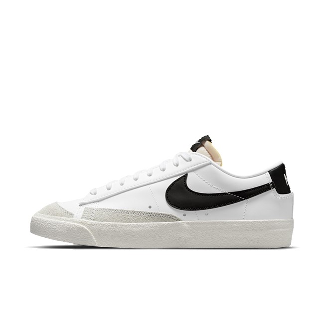 nike blazer bassa bianco nero