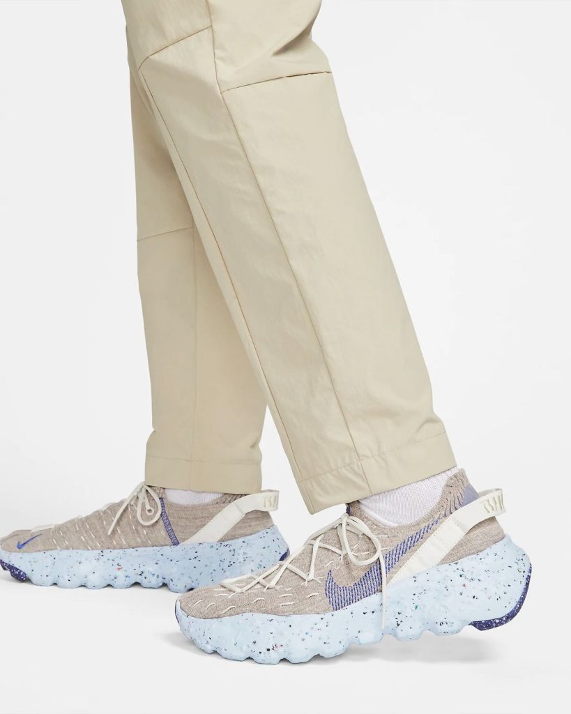 pantaloni nike uomo lunghi tessuto beige