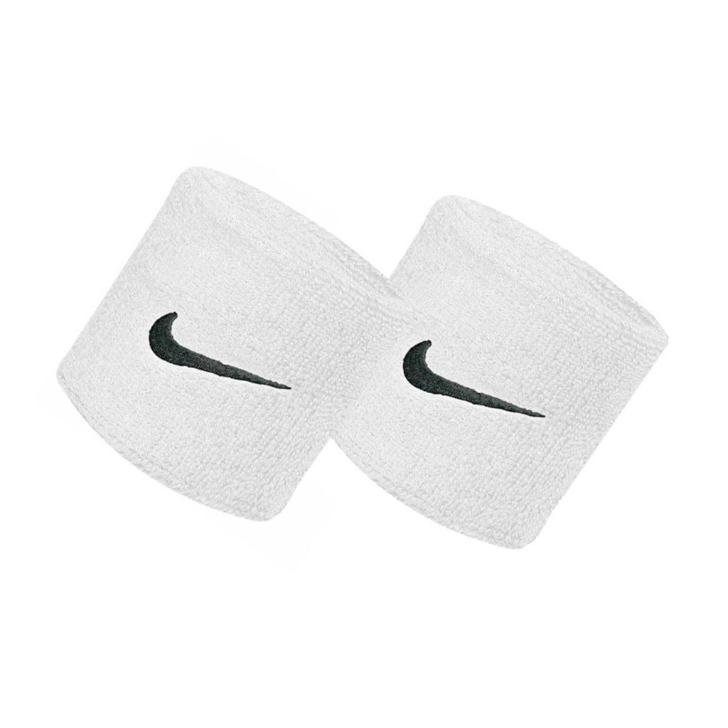 polsini corti swoosh nike bianchi