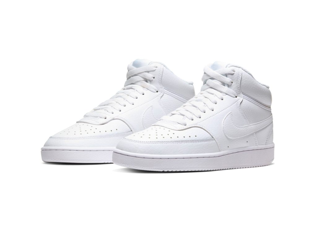 nike court vision alta bianca 