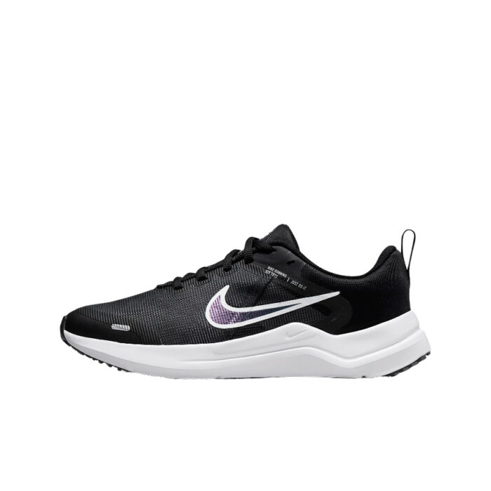 nike downshifter 12 nero argento