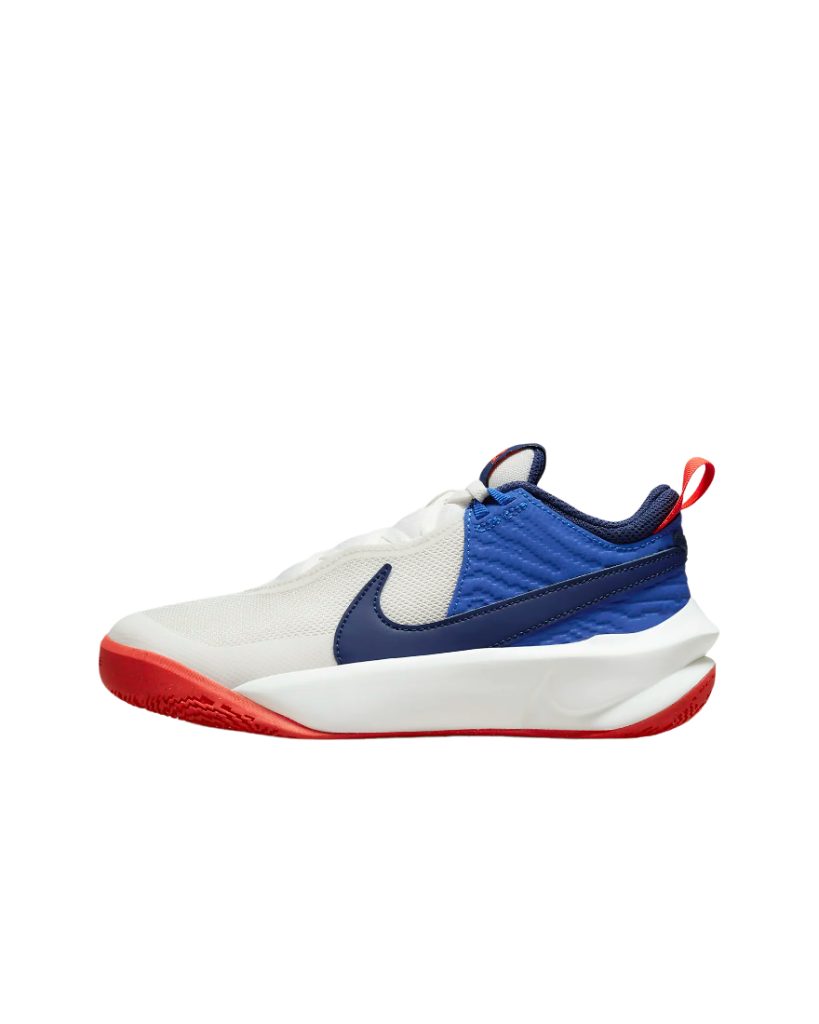 nike team hustle bianco blu rosso