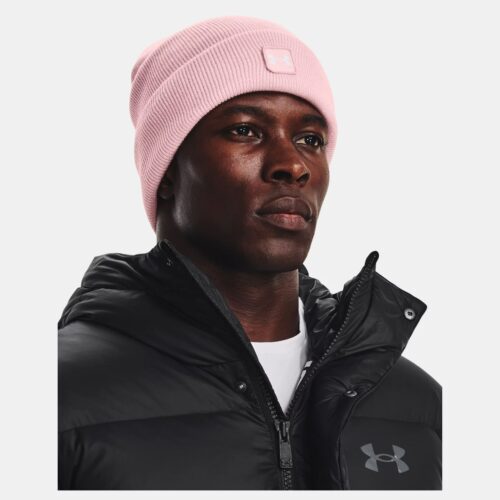 Cappello di lana under armour, colore rosa