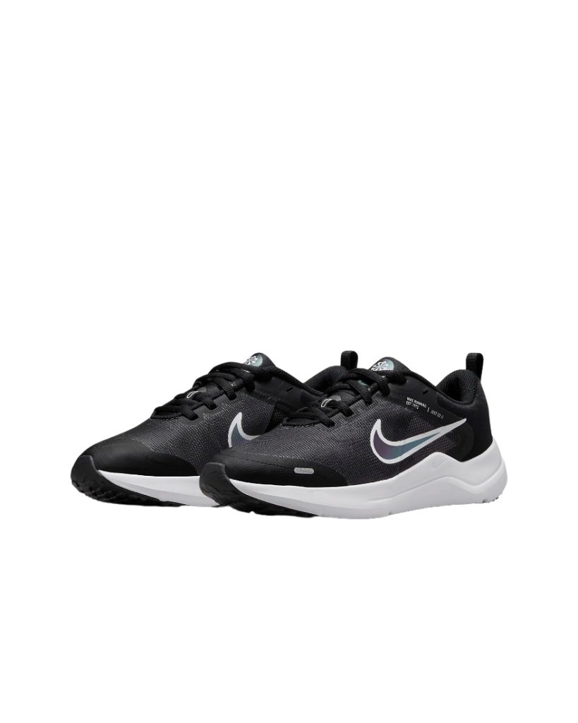 nike downshifter 12 nero argento