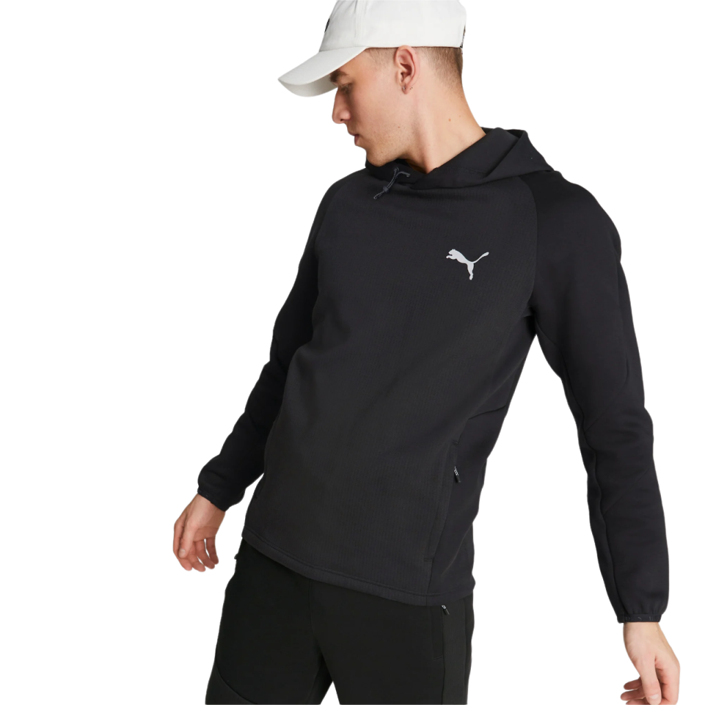 Puma Felpa EvoStripe - Black/White