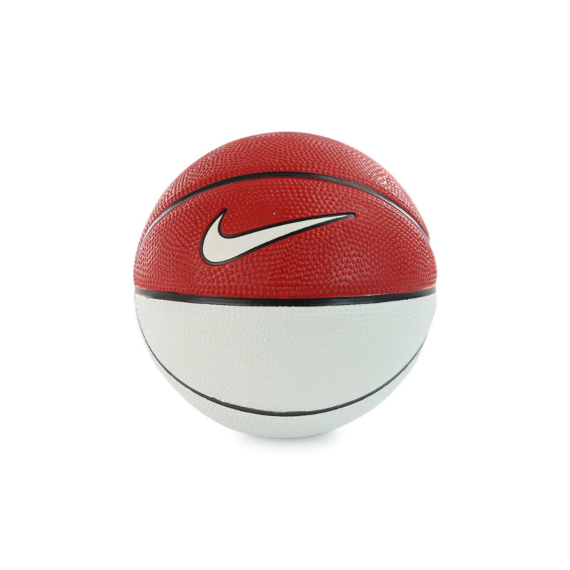 Nike pallone piccolo da basket bianco e rosso