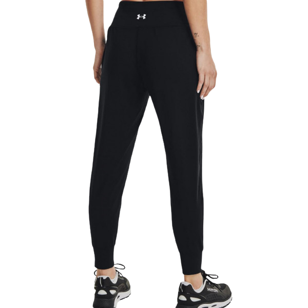 under armour pantaloni donna jogging meridian nero