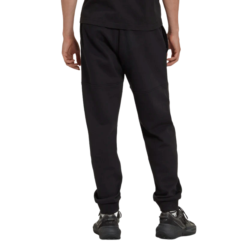 pantaloni adidas felpati da uomo totalmente neri 