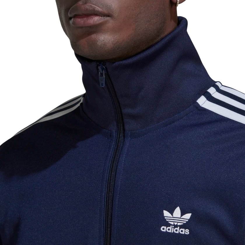 Giacca stile Beckenbauer adidas da uomo blu notte
