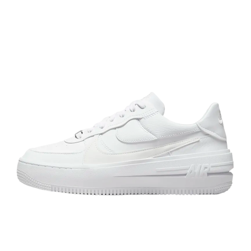 Nike scarpa Air Force 1 Platform da uomo colore bianco