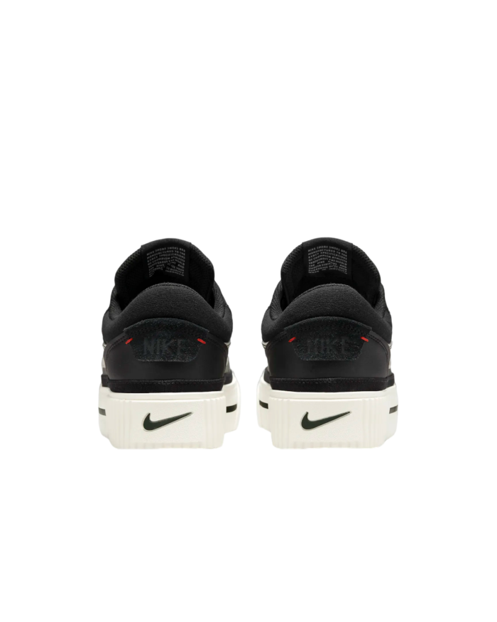 Nike scarpa court legacy da ragazza colore nero e bianco