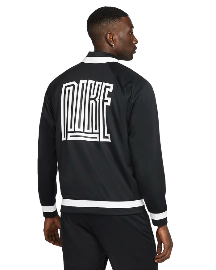 Nike Giacca da basket, colore nero e bianco