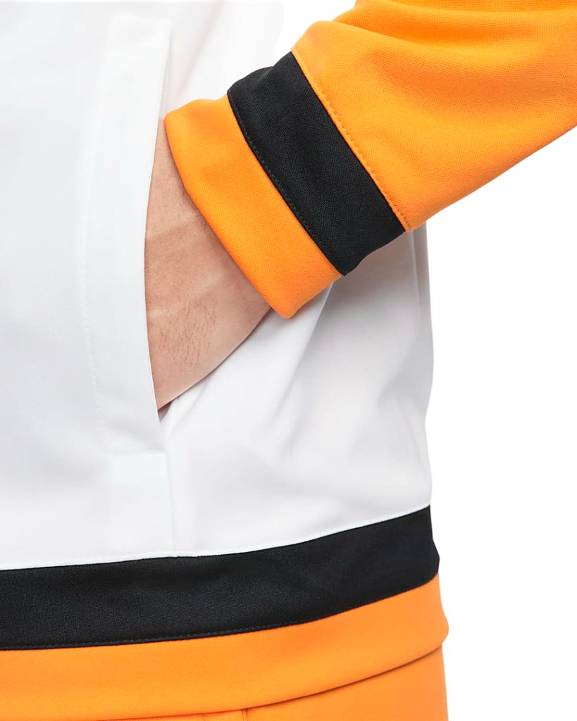 Nike Dri-FIT Giacca da basket - White/Orange - immagine 4