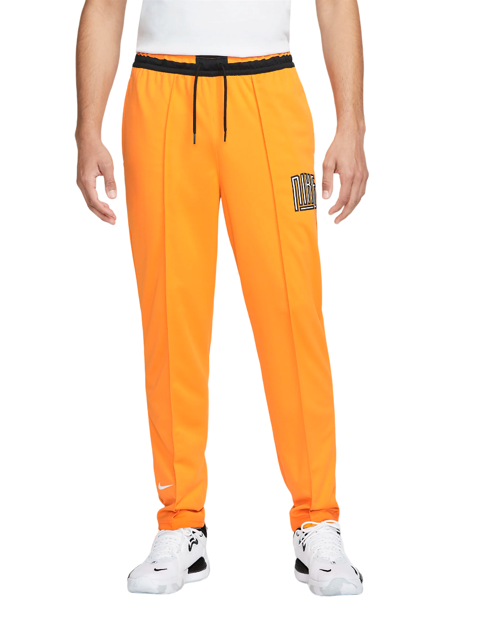 Nike pantaloni per basket da uomo arancione