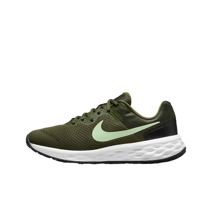 Nike scarpa Revolution 6 da ragazza e ragazzo - colore verde e bianco