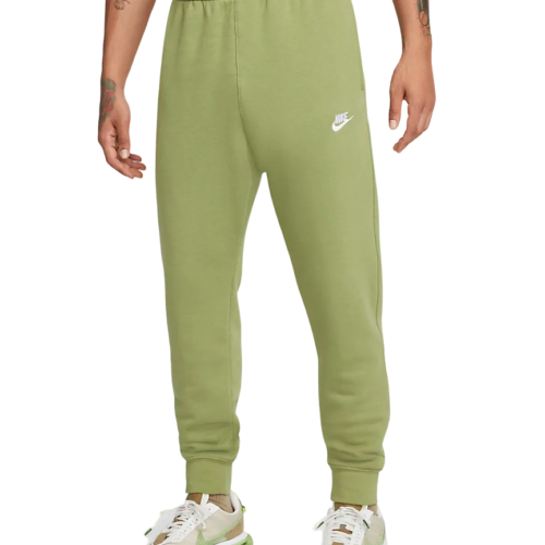 Nike Pantaloni con polsino da uomo, colore verde