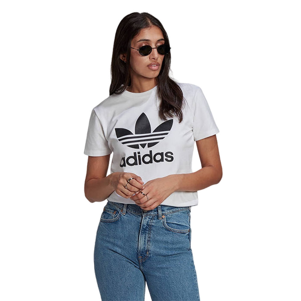 Adidas Originals Classics Trefoil T-Shirt - White/Black
