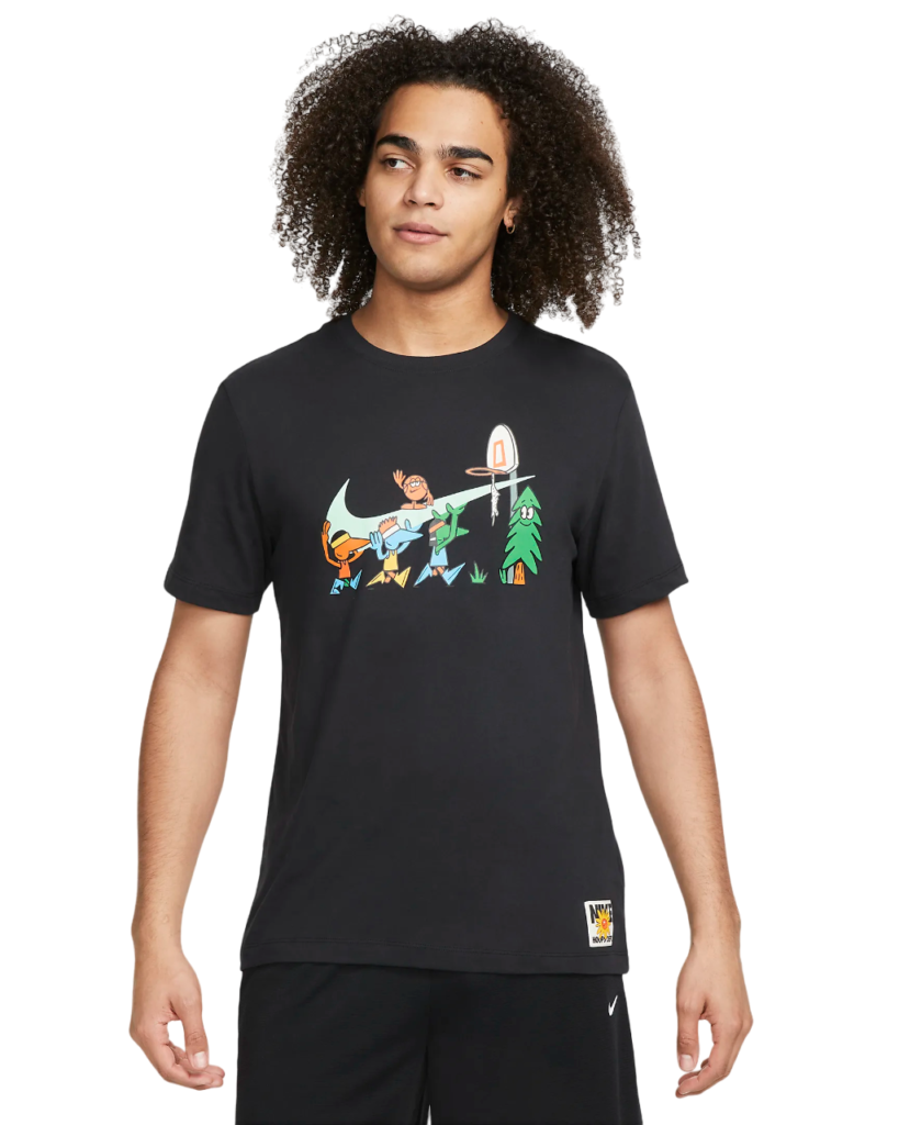 Nike T-shirt Basketball Tee - Black