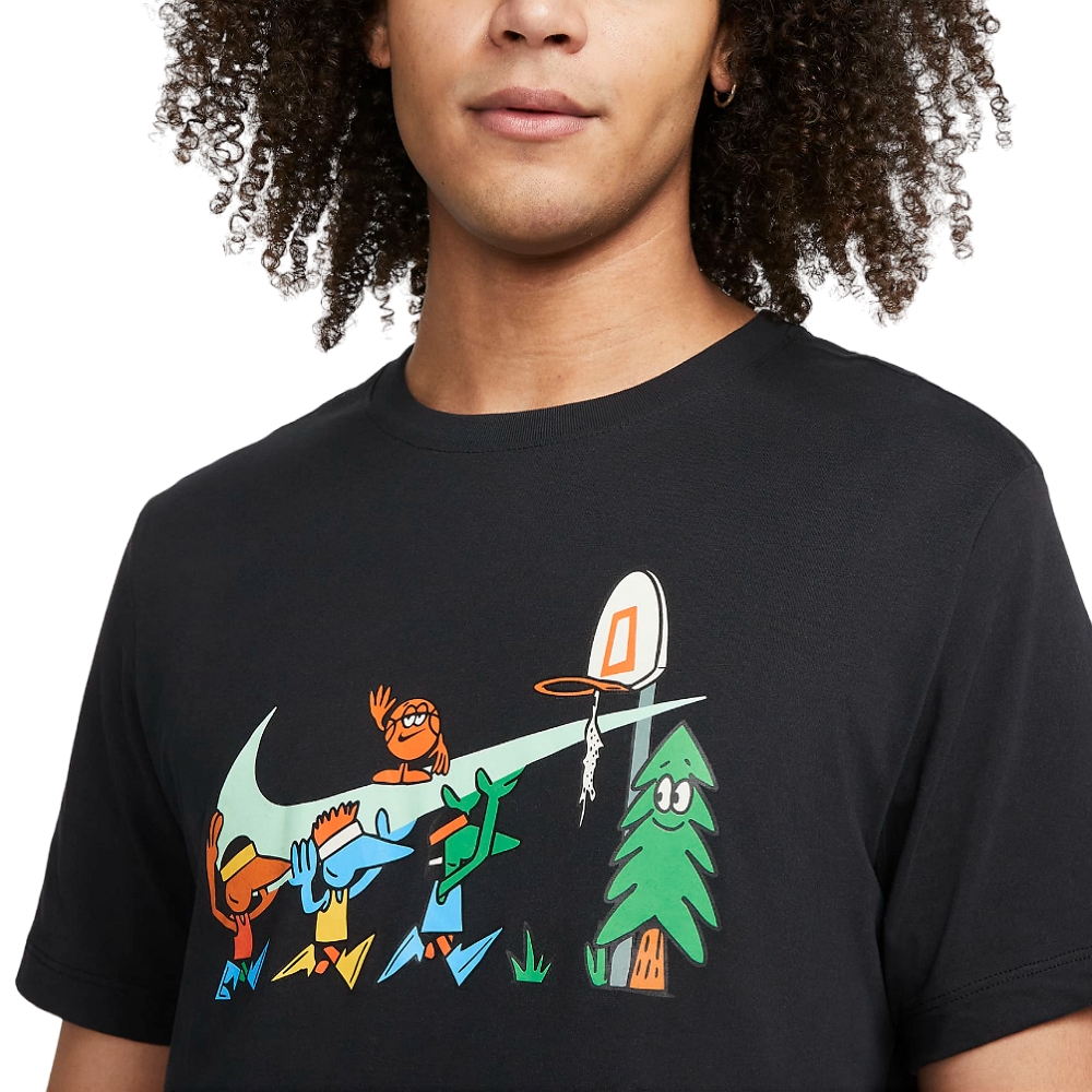 Nike T-shirt Basketball Tee - Black