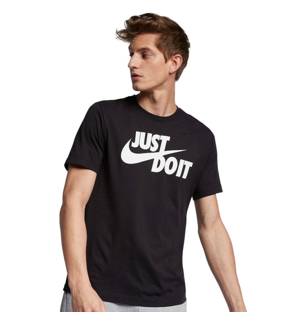 Nike T-shirt Just Do It - Black