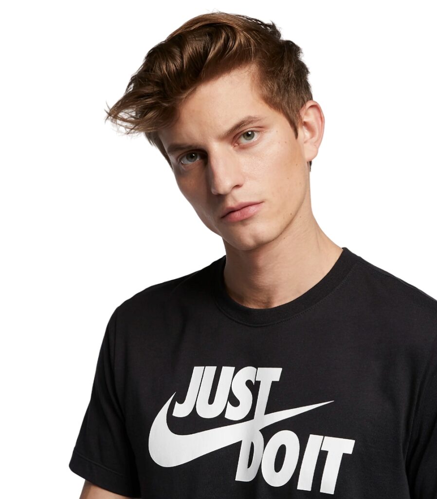 Nike T-shirt Just Do It - Black