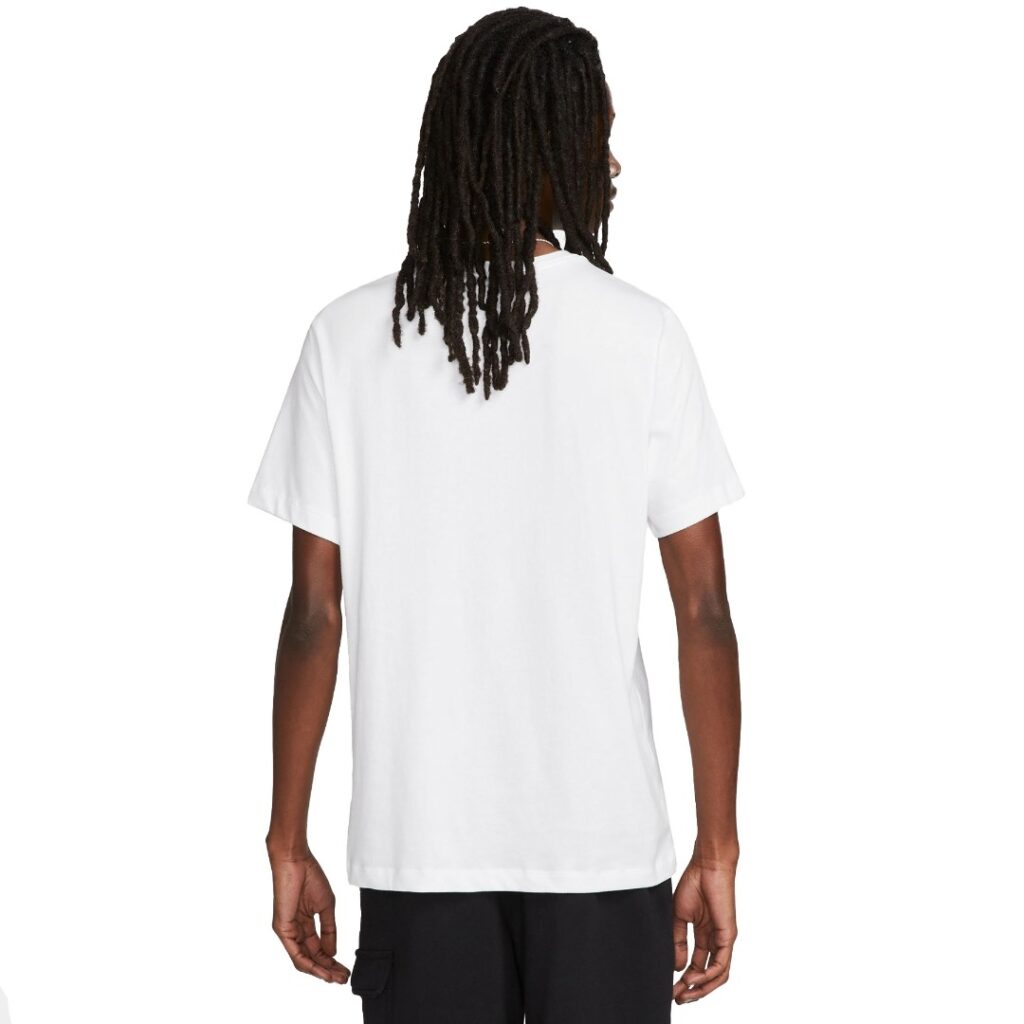 Nike T-shirt Just Do It - White/Black